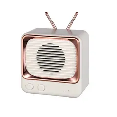 Loa Mini Bluetooth 5.0 DW02 - Thiết Kế Retro Cổ Điển, Kết Nối Dễ Dàng, Pin 900mAh, Âm Thanh Chất Lượng Cao, Mic Đàm Thoại