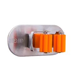 Giá Treo Cán Chổi Dán Tường Inox 304 Hobby C1TR - Giải Pháp Tiện Lợi Để Tổ Chức Dụng Cụ Vệ Sinh Trong Nhà