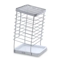 Kệ đựng dao kéo Hobby KDD25 - Đồ gia dụng tiện lợi có khay hứng nước, chất liệu inox không gỉ, nhiều ngăn chứa tiện dụng cho bếp.