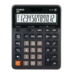 Máy Tính Casio GX-12B Để Bàn Màn Hình Hiển Thị 12 Số - Thiết Kế Nhỏ Gọn, Tính Toán Nhanh Chóng Với Năng Lượng Mặt Trời