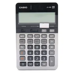 Máy Tính Casio JS-40B Màn Hình Hiển Thị 14 Số - Máy Tính Bỏ Túi Đa Năng Với Phím Thiết Kế Khoa Học, Chức Năng Ghi Nhớ Dữ Liệu