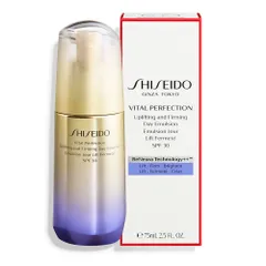 Sữa Dưỡng Da Shiseido Vital-Perfection Uplifting & Firming Emulsion 75ml - Chống Lão Hóa, Tăng Cường Độ Săn Chắc Cho Da