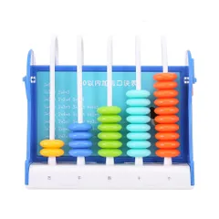 Bàn Tính Hạt 5 Cột Deli 74314 - Đồ Dùng Học Tập An Toàn Cho Trẻ 3-6 Tuổi, Phát Triển Tư Duy Và Tính Toán
