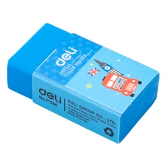 Hộp 45 Cục Tẩy 2B Hình Vẽ Hoạt Hình Deli W27956 - Tẩy Xóa Sạch Sẽ, Thiết Kế Dễ Thương, Đồ Văn Phòng Học Sinh