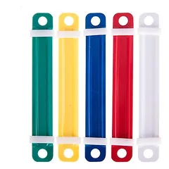 Hộp 50 Nẹp Tài Liệu Chân Dài 50mm Deli E5548 - Đa Dạng Màu Sắc, Chất Liệu Nhựa Bền, Thiết Kế Chốt Linh Hoạt