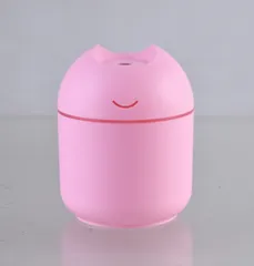 Máy Tạo Độ Ẩm Để Bàn Phun Dầu Thơm Kiêm Đèn Ngủ Mini USB - Thiết Bị Đa Năng Cho Không Gian 15-20m², Sạc Pin 6 Giờ
