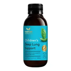 Siro Bổ Phế Harker Children’s Deep Lung Support 150ml - Hỗ Trợ Giảm Ho, Tăng Cường Đề Kháng Cho Trẻ Em Từ 1 Tuổi Trở Lên