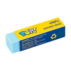 Cục Tẩy 2B Deli E3045 Nhiều Màu, Tẩy Xóa Dễ Dàng Có Mùi Thơm, Thiết Kế Tiện Dụng Cho Học Sinh Và Văn Phòng