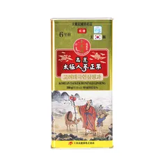 Thái Cực Sâm 6 Năm Tuổi Tẩm Mật Ong Hộp Thiếc Daedong - Sản Phẩm Hỗ Trợ Cân Bằng Đường Huyết Và Bồi Bổ Cơ Thể 300g