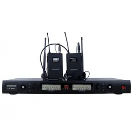 Bộ Micro Cài Áo Không Dây Takstar TS 8807PP - Micro UHF 2 Kênh Để Biểu Diễn & Hội Nghị, Khoảng Cách 50m, Âm Thanh Chất Lượng Cao