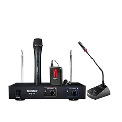 Micro Hội Nghị Không Dây Takstar TC-2R - Khoảng Cách Thu Phát 30m, Chống Hú, Dùng Cho Phòng Họp 50-100m2