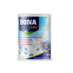 Sữa Dinh Dưỡng Dona Gold 900g - Bổ Sung Vitamin & Khoáng Chất Cho Người Già, Người Ốm, Phụ Nữ Mang Thai, Dễ Uống, Hỗ Trợ Tăng Cường Sức Khỏe