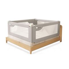 Thanh Chắn Giường V-BABY NV02 & N1S Nâng Hạ 1 Bên - Thanh Chắn An Toàn Cho Bé Ngủ - Thiết Kế Hiện Đại, Dễ Dàng Lắp Đặt