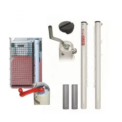 Trụ Tennis Di Động Ống Kẽm VF-303344 - Thiết Bị Chơi Thể Thao Ngoài Trời, Bền Bỉ, Dễ Dàng Lắp Đặt, Chất Lượng Cao