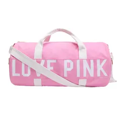 Túi Trống Thể Thao Du Lịch Love Pink - Túi Đựng Đồ Năng Động Với Ngăn Rộng Rãi, Phù Hợp Mọi Độ Tuổi