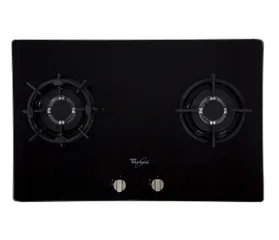 Bếp gas âm 2 vùng nấu mặt kính Whirlpool AKC820C/BLV - Thiết kế hiện đại, đầu đốt SABAF mạnh mẽ, nấu ăn đồng đều, an toàn và tiết kiệm gas