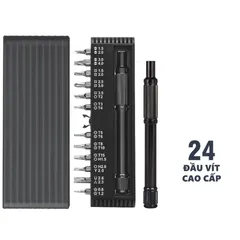 Bộ Tua Vít Đa Năng Deli 25 Chi Tiết DL240025B - Dụng Cụ Sửa Chữa Tiện Lợi Cho Mọi Gia Đình, Đầu Vít Từ Tính, Thiết Kế Nhỏ Gọn