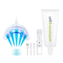 Máy làm trắng răng mini Rio DCWU - Công nghệ ánh sáng xanh tiên tiến cho nụ cười trắng sáng, dễ sử dụng, USB kết nối.