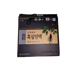 Nước Hắc Sâm Hàn Quốc Korean Black Ginseng Hỗ Trợ Sức Khỏe Tăng Cường Sức Đề Kháng - Nước Uống Bổ Dưỡng Từ Nhân Sâm 6 Năm Tuổi