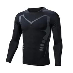 Áo Giữ Nhiệt Thể Thao Dài Tay Nam - Chất Liệu Polyester Mềm Mịn, Thoáng Khí, Phù Hợp Tập Gym và Vận Động Thể Thao