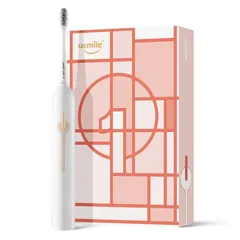 Bàn Chải Đánh Răng Điện Sóng Siêu Âm Usmile P1 - Thiết Kế Nhỏ Gọn, 3 Chế Độ Làm Sạch, Rung 38.000 Vòng/Phút, Đèn LED Hiển Thị