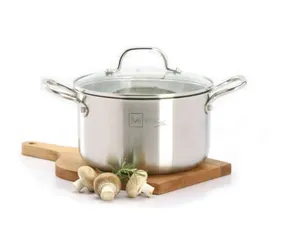 Nồi Inox 304 Fivestar Plus 16cm Đáy Liền Kèm Vung - Thiết Kế Sang Trọng, Chịu Nhiệt Tốt, Dùng Cho Mọi Loại Bếp