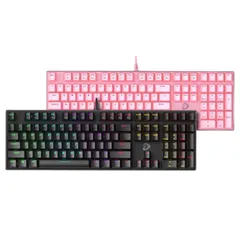 Bàn phím cơ Dareu EK810 có dây - Đèn LED đa màu, thiết kế TKL 108 phím, switch cơ cho game thủ và dân văn phòng