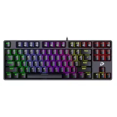 Bàn Phím Cơ Gaming Có Dây Dareu EK87 - Thiết Kế Tenkeyless, LED 7 Màu, Dành Cho Game Thủ Bắn Súng, Chất Lượng Cao