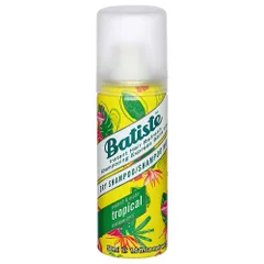 Dầu Gội Khô Batiste Coconut & Exotic Tropical 50ml - Hương Dừa Nhiệt Đới, Tóc Sạch Bồng Bềnh, Khô Nhanh, Tiện Dụng Khi Đi Ra Ngoài