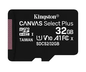 Thẻ Nhớ microSD Kingston Canvas Select Plus SDCS2 16GB/32GB/64GB Tốc Độ 100Mb/s - Lưu Trữ Ảnh Video Full HD, Hỗ Trợ Android