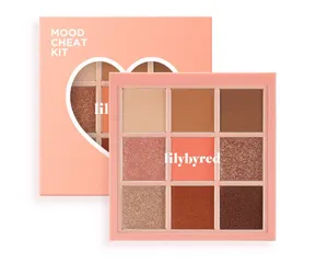 Bảng Phấn Mắt 9 Ô Lilybyred Mood Cheat Kit - Bản Giới Hạn Chất Phấn Mịn Lì, Độ Bám Màu Cao, Tone Cam Hồng Đẹp Cho Trang Điểm ấn Tượng