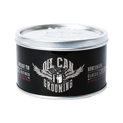 Sáp Vuốt Tóc Oil Can Grooming Benchmark Classic Cream - Chăm Sóc Tóc Độ Giữ Nếp Vừa Phải, Mùi Bay Rum Nam Tính 100g