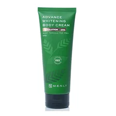 Kem Dưỡng Trắng Body Menly Advance Whitening Cream 250ml Cho Nam - Dưỡng Da Mịn Khỏe, Giúp Da Trắng Sáng Tự Nhiên