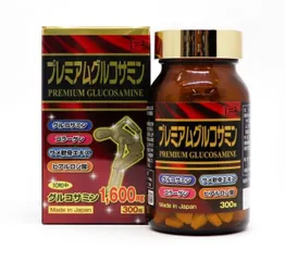 Viên uống Ribeto Premium Glucosamine hỗ trợ xương khớp - Ngăn ngừa thoái hóa, cải thiện sức khỏe xương khớp, 300 viên Nhật Bản