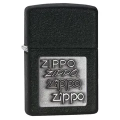 Bật Lửa Zippo Black Crackle Silver 363 - Thiết Kế Sang Trọng, Chống Gió, Quà Tặng Ý Nghĩa Cho Người Yêu Thích Zippo