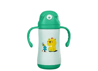 Bình Nước Giữ Nhiệt AAG 386 Cao Cấp - Thiết Kế Thông Minh, Ống Hút PP, Dung Tích 260ml, An Toàn Cho Bé, Giữ Nóng Lạnh Tốt