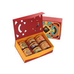 Hộp quà Tết Lộc Xuân 02 Mama's Food - Bộ quà Tết 7 sản phẩm đồ khô chất lượng, món quà ý nghĩa cho năm mới an khang thịnh vượng