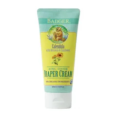 Kem Bôi Hỗ Trợ Ngừa Hăm Tã Cho Bé Badger Diaper Cream 87ml - Chiết Xuất Hữu Cơ, An Toàn Cho Da Bé, Không Gây Khó Chịu