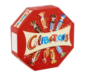 Kẹo Socola Celebrations Mix Đức - Tặng Hộp 269g Hương Vị Mars, Snickers, Bounty, Twix Ngọt Ngào Cho Ngày Lễ Tết, Quà Tặng Cao Cấp