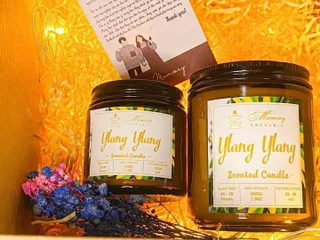 Set Quà Tri Ân 20/11 - Nến Thơm Ylang Ylang và Hoa Khô Sang Trọng, Hũ Nến Không Khói, Quà Tặng Ý Nghĩa Cho Thầy Cô