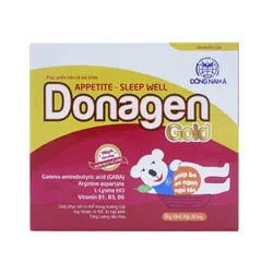 Siro Donagen Goid Hỗ Trợ Bé Ăn Ngon, Ngủ Tốt - Vitamin cho Trẻ Em Tăng Cường Đề Kháng, Dễ Uống, 20 Ống x 10ml