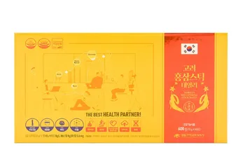 Tinh Chất Hồng Sâm Hàn Quốc Daedong Stick Daily - Hộp 60 Gói X 10g Giúp Tăng Cường Sức Khỏe và Kháng Đề Kháng