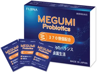 Bột Uống Men Vi Sinh Fujina Megumi Probiotics Nhật Bản - Tăng Cường Miễn Dịch, Hỗ Trợ Tiêu Hóa, Dạng Bột Dễ Dàng Sử Dụng, Hộp 15 Gói
