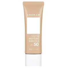 Kem nền Ahohaw Inten-Cure Brightening Blemish SPF 50 PA+++ - Che khuyết điểm, làm sáng da tự nhiên, kem trang điểm chống nắng, 50g