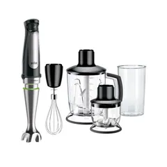 Máy Xay Cầm Tay Braun MQ7045X Đa Năng - Công Suất 1000W, Thiết Kế Hiện Đại, Chất Liệu Inox, Dùng Cho Mọi Loại Thực Phẩm