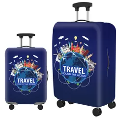 Túi Trùm Vali Chống Nước Let's Travel - Bảo Vệ Vali Du Lịch, Chống Bám Bụi, Thun Co Giãn, Phù Hợp Vali 26-28 inch
