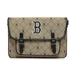 Túi Xách Trẻ Em MLB Diamond Monogram Jacquard Boston Red Sox - Balo Thời Trang Học Sinh Độc Đáo, Dây Đeo Tháo Rời