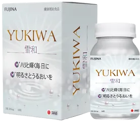 Viên Uống Trắng Da Fujina Yukiwa Nhật Bản 60 Viên - Hỗ Trợ Sáng Da, Đàn Hồi, Chống Oxy Hóa Từ Thiên Nhiên