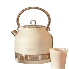 Ấm Đun Nước Siêu Tốc Corelle 1.7L - Thiết Kế Retro Sang Trọng, Đun Nước Nhanh Chóng, Phù Hợp Mọi Không Gian Bếp