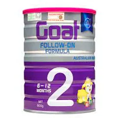 Sữa Dê Royal Ausnz Goat Follow-On Formula 2 (800g) cho bé 6-12 tháng - Dinh Dưỡng Tốt Nhất Hỗ Trợ Phát Triển Toàn Diện